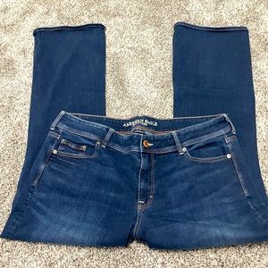 American Eagle Outfitters Super Stretch Kickboot Jeans Size 20 Regular